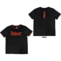 Slipknot t-shirt, Logo Ringer BP Black, men´s
