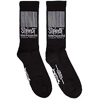 Slipknot ponožky, Barcode & Tribal S Black, unisex - velikost 7 až 11 (40 až 45)