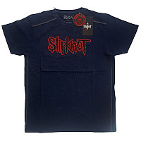 Slipknot t-shirt, Logo Snow Washed Blue, men´s