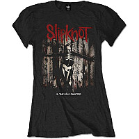Slipknot t-shirt, 5: The Gray Chapter Album Black, ladies