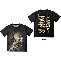 Slipknot t-shirt, Profile Sublimation Print & Back Print Black, men´s