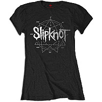 Slipknot t-shirt, Logo Star Diamante Girly, ladies
