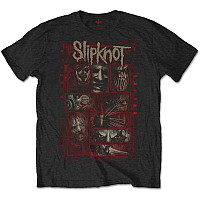 Slipknot t-shirt, Sketch Boxes with Back Print, men´s