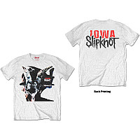 Slipknot t-shirt, Iowa Goat Shadow BP White, men´s