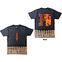 Slipknot t-shirt, The End So Far Tribal S Bleach Wash BP Black, men´s
