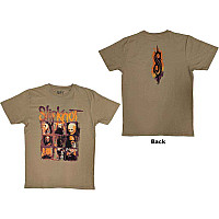 Slipknot t-shirt, The End, So Far Grid Photos BP Tan Brown, men´s