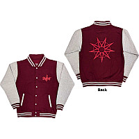 Slipknot jacket, 9 Point Star BP Maroon Red & Grey, men´s