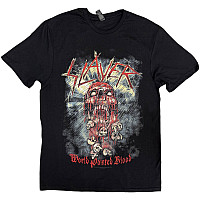 Slayer t-shirt, World Painted Blood Skull, men´s