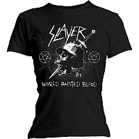 Slayer t-shirt, Dagger Skull Black, ladies