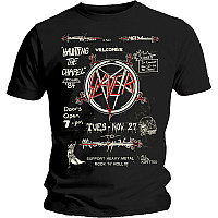 Slayer t-shirt, Haunting 84 Flier, men´s