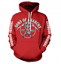 Sons of Anarchy mikina, Chain Logo Red, men´s