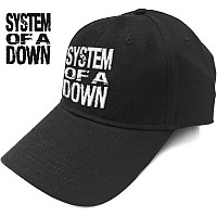 System Of A Down snapback, Stacked Logo Black