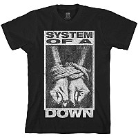 System Of A Down t-shirt, Ensnared Black, men´s