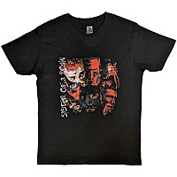 System Of A Down t-shirt, Painted Faces V.2 Black, men´s