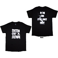 System Of A Down t-shirt, All Goes Away BP Black, men´s
