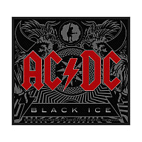 AC/DC tkaná patch PES 100 x 100 mm, Black Ice