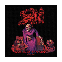 Death patch 100 x100 mm, Scream Bloody Gore