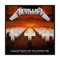 Metallica patch 100 x100 mm, Master of Puppets
