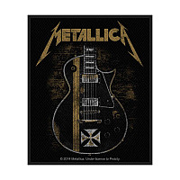 Metallica patch 100 x100 mm, Hetfield Guitar