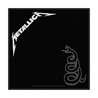Metallica patch 100 x 100 mm, Black Album