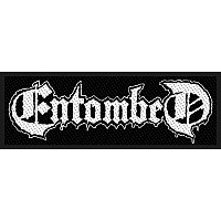 Entombed tkaná patch PES 100x30 mm, Logo