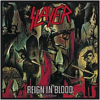 Slayer patch PES 100x100 mm, Reign In Blood