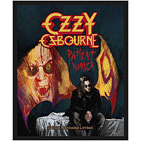 Ozzy Osbourne tkaná patch PES 100x100 mm, Patient No.9