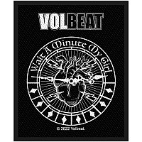 Volbeat tkaná patch PES 100x75 mm, Wait A Minute My Girl