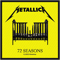 Metallica patch 100 x 100 mm, 72 Seasons
