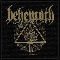 Behemoth tkaná patch PES 100x100 mm, The Satanist