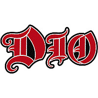 DIO tkaná patch PES 100x40 mm, Logo Cut Out