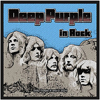 Deep Purple tkaná patch PES 100 x 100 mm, In Rock