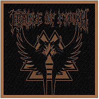 Cradle Of Filth tkaná patch PES 100x100 mm, Valkyrie Sigil