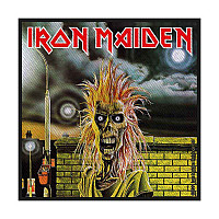 Iron Maiden tkaná patch PES 100x100 mm, Iron Maiden