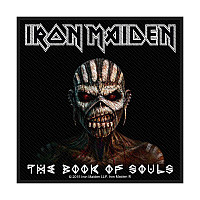 Iron Maiden patch PES 100 x100mm, The Book Of Souls