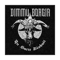 Dimmu Borgir patch 100 x100mm, In Sorte Diaboli