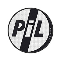 Public Image Ltd tkaná patch PES 90 mm, Logo