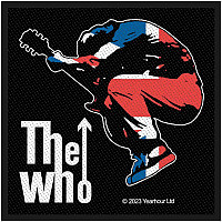 The Who tkaná patch PES 100x100 mm, Pete Jump