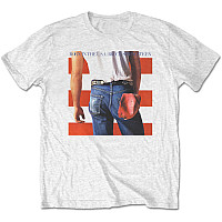 Bruce Springsteen t-shirt, Born In The USA White, men´s