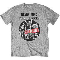Sex Pistols t-shirt, Never Mind The Bollocpcs Grey, men´s