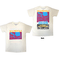 Sex Pistols t-shirt, 100 Club BP Natural, men´s