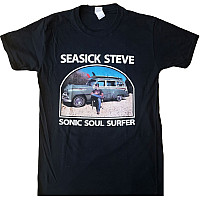 Seasick Steve t-shirt, Full Colour Sonic Soul Surfer BP Black, men´s