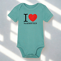 Rammstein baby body, I Love Rammstein Peppermint Green, kids