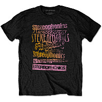 Stereophonics t-shirt, Logos Black, men´s