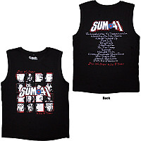 Sum 41 tank top, All Killer No Filler Tracklist BP Black, men´s
