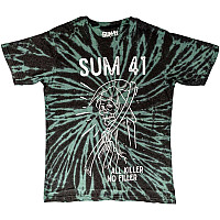 Sum 41 t-shirt, Reaper Eco Dip Dye Green, men´s