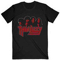 Thin Lizzy t-shirt, Band Photo Logo Black, men´s