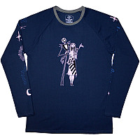 The Nightmare Before Christmas t-shirt long rukáv, Celestial Navy, men´s