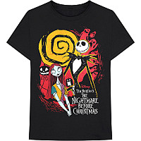 The Nightmare Before Christmas t-shirt, Ghosts Black, men´s