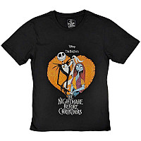 The Nightmare Before Christmas t-shirt, Heart Black, men´s